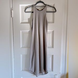 Aritzia Wilfred Free Bodycon High Neck Sleeveless Dress